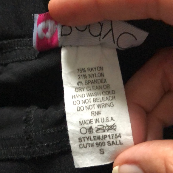 Teen booty shorts, size SMALL stretchy - Picture 5 of 6